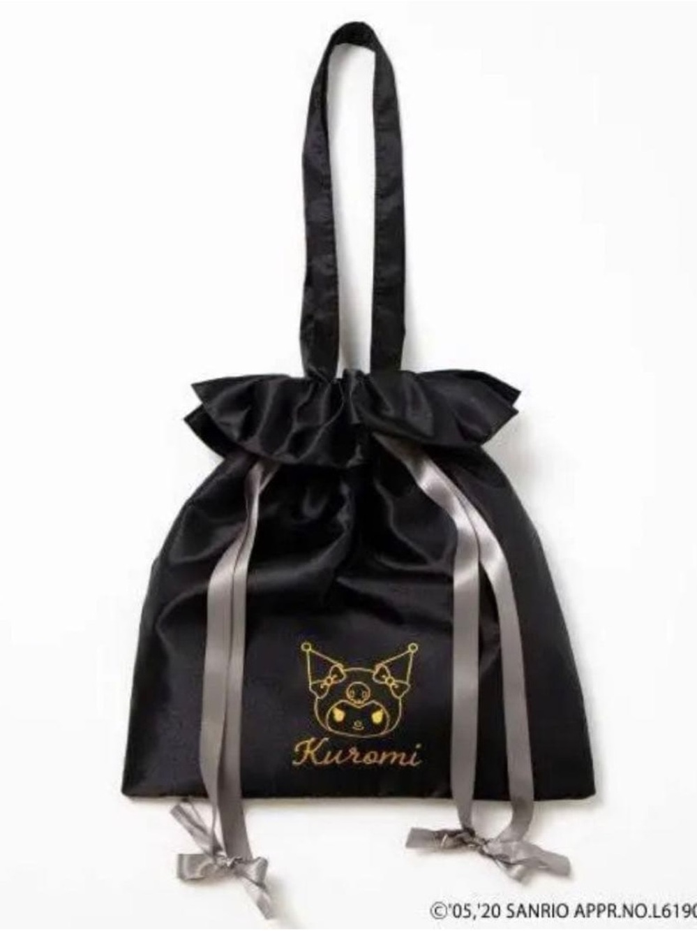 WEGO Lolita EGL Kuromi Tote Bag with Drawstring